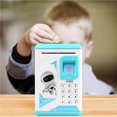 thumbnail image 1 of Creative Fingerprint Electronic Piggy Bank ATM Password Cash Coin Money Box Cash Coin Saving Box For Kids Birthday Christmas Gift, 1 of 8