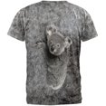 thumbnail image 2 of Halloween Koala Costume All Over Adult T-Shirt, 2 of 2