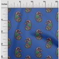 thumbnail image 1 of oneOone Viscose Jersey Fabric Paisley Block Printed Craft Fabric BTY 60 Inch Wide, 1 of 5