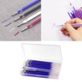 thumbnail image 4 of 4 Colors Heat Pens Heat Erasable Pens Fabric Marking Pens Auto Vanishing Refills Blue, 4 of 5