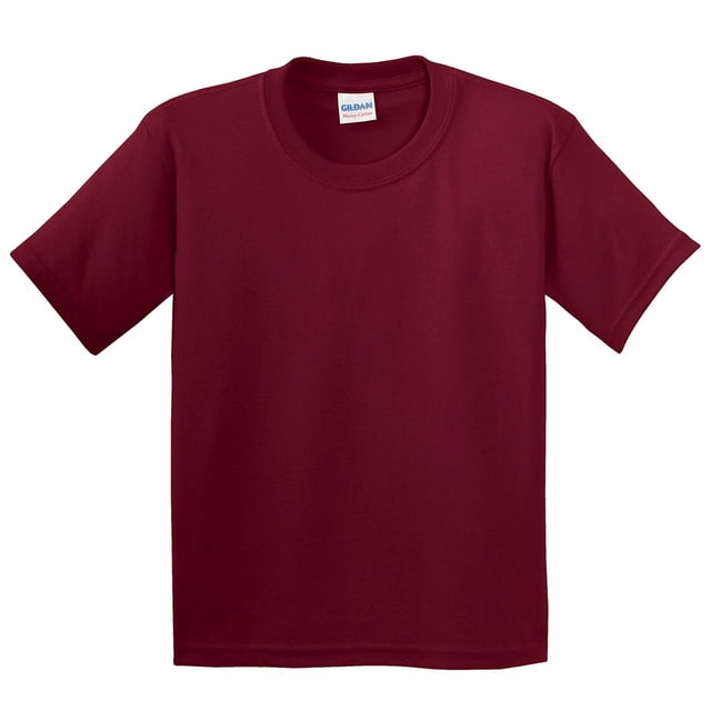 Gildan T-Shirt en Coton Épais pour Enfants (Lot de 2)
