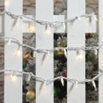 thumbnail image 3 of Holiday Time 100-Count Clear Incandescent Mini Christmas Lights, with White Wire, 19.2', 3 of 5