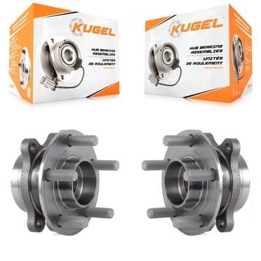 Kugel Paire d'Assemblage Roulement de Roue Arrière et Moyeu pour Voiture Ford Edge Lincoln Nautilus MKX Continental - Côté Gauche Droit (Conducteur Passager) K70-101514