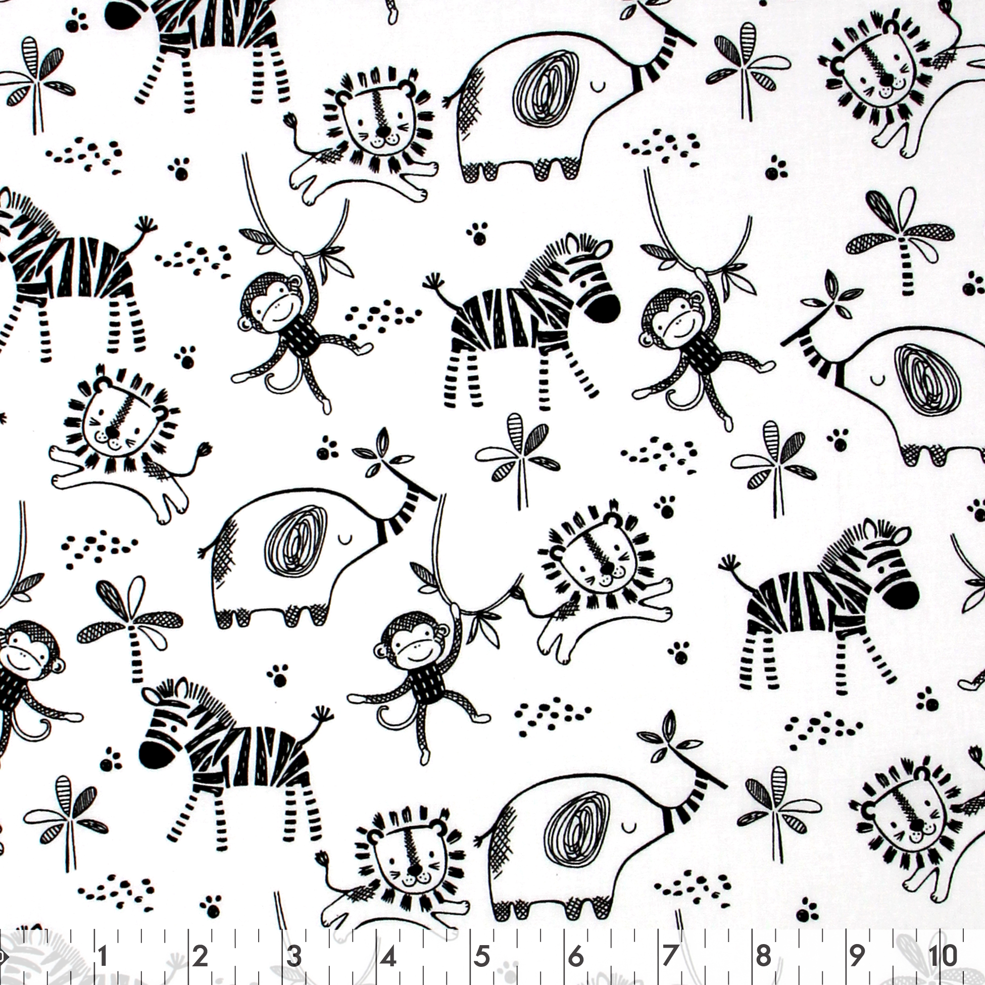 FABRIC CREATIONS uni blanc coupon fat quarter 45.7 × 53.3 cm (18 × 21 po)