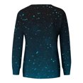 thumbnail image 4 of RKSTN Sweatshirts for Women Fall Fashion 2023 Gradient Color Long Sleeve Sweatshirt Plus Size Loose Round-Neck Soft Pullover Tops, 4 of 5