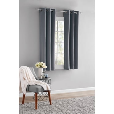 MAINSTAYS Blackout Energy Efficient Grommet Window Curtains Panel