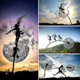thumbnail image 2 of Fairy Garden Sculptures Stake Fairies And Dandelions Dance Together-, 2 of 4