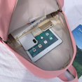 thumbnail image 4 of AMERTEER Cartoon Alphabet Student Backpack Casual Large Capacity Travel 2 Piece Set, 4 of 5