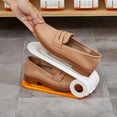 thumbnail image 2 of Organisateur de Chaussures de Rangement pour Textiles de Maison avec Support à Hauteur Réglable pour Talons, Espadrilles et Pantoufles, Solution de Rangement Autoportante Gain de Place pour l'Entrée, 2 of 2