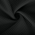 thumbnail image 3 of Mikilon Ensemble de Sport Confortable pour Femmes Couleur Unie Nouvelle Mode Décontractée Haut à Manches Longues et Short Ensemble de Haut/chemise à Manches Courtes Col Rond Noir m, 3 of 5