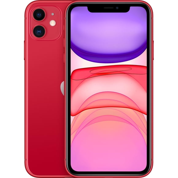 Refurbished Apple iPhone 11 - 128GB – Red – 12MP Dual Rear & 12MP Front Camera - Fully Unlocked Smartphone - Excellent Condition