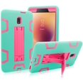 thumbnail image 1 of Mignova for Galaxy Tab A 8.0 SM-T380 Case.Hybrid Shockproof Rugged Anti-Impact Drop Protection Cover Built-In Kickstand For Samsung Galaxy Tab A 8.0 2017 SM-T380 T385(Mint Green/Pink), 1 of 7