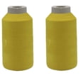 thumbnail image 1 of Ngheia 2-Pack Glow in the Dark Embroidery Thread - Fluorescent Sewing Thread for Night Diy, Crafts, Music Festivals, Gold, 1 of 9