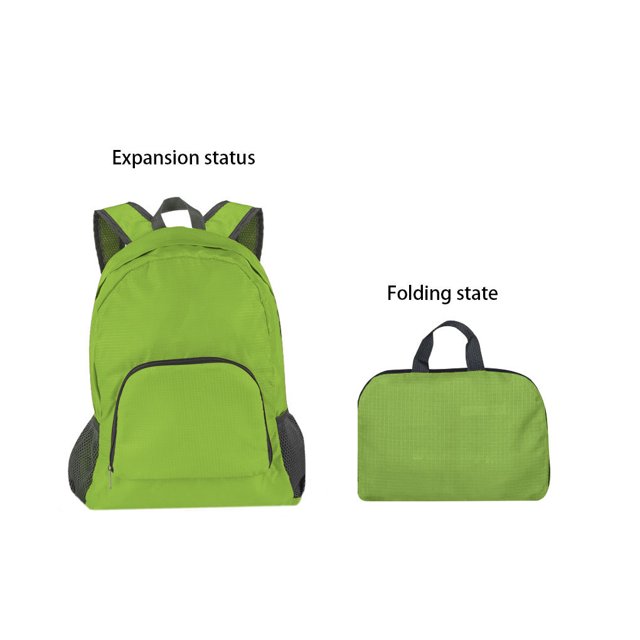 Sac à Dos de Voyage Portable pour l'Extérieur Antivol Imperméable Sac de Randonnée Sac de Jour Pliable Sac d'École