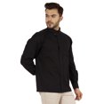 thumbnail image 3 of Bestman Solid Button Down Shirt For Men Long Sleeve With Patch Pocket Formal Business Wear, 3 of 7
