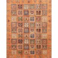 thumbnail image 1 of Ahgly Company Indoor Rectangle Abstract Orange Abstract Area Rugs, 6' x 9', 1 of 6