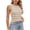 Beige, variante sur Ymauqau Débardeurs en Tricot pour Femmes Col Ras du Cou Rayés Ajustés Sans Manches T-Shirts Chandails Moulants Gilets Doux Décontractés Camis Blouses