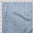 thumbnail image 1 of oneOone Viscose Chiffon Fabric Artistic Bird Decor Fabric Printed BTY 42 Inch Wide, 1 of 4