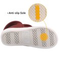 thumbnail image 4 of VONMAY Bottes Pantoufles Duveteuses pour Femmes Bottillons en Mousse Mémoire Chaussures de Maison Intérieur Extérieur, 4 of 5