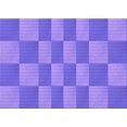 thumbnail image 1 of Ahgly Company Machine Washable Indoor Rectangle Transitional Purple Mimosa Purple Area Rugs, 3' x 5', 1 of 7