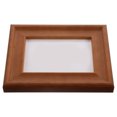 thumbnail image 1 of ELAYARD Solid Wood Picture : Rustic Photo Gallery For Home Office Wall Hanging Or Tabletop Light Brown 5 Inches, 1 of 8