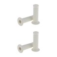 thumbnail image 3 of relayinert Vintage Motorcycle Handlebars Grips 7/8 22mm Universal Timeless Comfortable Grip White 2Set, 3 of 6