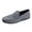 Grey, variant on Amzcrzy Mens Loafers Comfortable Round Toe Slip on Shoes for Men Casual Versatile Non Slip Dress Shoes 42