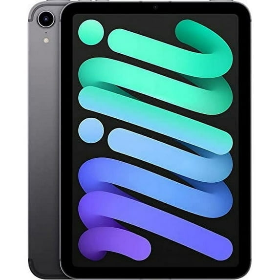 Apple iPad mini 6e Gén. (2021) 8,3 Po 64 Go Wi‐Fi Gris Cosmique