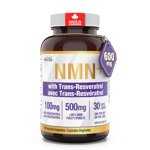 Herba NMN Supplement with Resveratrol 600mg - 30 Capsules | Made in Canada