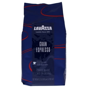 Lavazza Gran Mélange de café à haricot entier Espresso, Rôti à expresso moyen, Sachet 2.2 Livre (paquet de 1)