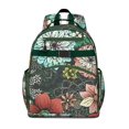 thumbnail image 1 of Sac à Dos Étudiant Motif Floral Rustique Ferme Bretelles Réglables et Sangle de Poitrine Résistant à l'Eau Durable pour l'École, 1 of 1