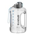 thumbnail image 1 of jinwen Drinking Cup Water Bottle with straws Large Capacity Lockable Lid Reusable Water clear 2500ml, 1 of 9