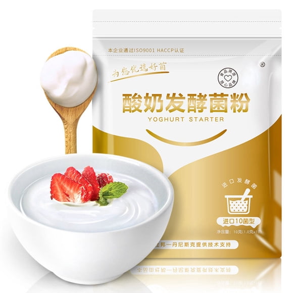 Yogurt Starter, Yogurt Starter Culture 10Pcs 1 Bag for Home
