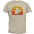 thumbnail image 1 of Sloth Slow and Steady Retro Sunset Mens T Shirt, 1 of 1