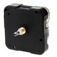 thumbnail image 2 of 12888SMO Wall Clock Movement Silent , Battery Operated for Home/Office/Classroom Round Clocks with Sweep Movement Black, 2 of 6