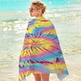 thumbnail image 4 of Microfiber Beach Towel 30x60 Inch Sandproof Quick Dry Lightweight Travel Towel for Swimming Pool Camping Yoga Picnic Absorbent Compact Multipurpose Bath Blanket for Beach,Pool,Gym,Spa,Outdoor, 4 of 4