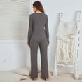 thumbnail image 2 of MesaSe Pyjama Décontracté pour Femmes à Manches Longues Grande Taille Ensemble Service à Domicile, 2 of 8