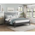 thumbnail image 2 of Pemberly Row Contemporary Wood Size Queen Platform Bed in Gray, 2 of 9
