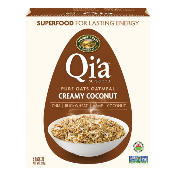 Nature's Path Organic Creamy Coconut Superfood Oatmeal 228g Box