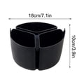 thumbnail image 3 of Quinlirra Clearance Food Grade Silicone Rice Cooker Liner Large Capacity High Temperature Resistant Non-Stick Slow Cooker Insert for Family Cooking Dinner Banquet Easy Clean Lightweight, 3 of 6