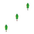 thumbnail image 2 of QualitChoice 1/2/3/5 Fish Lure Artificial Bait 8cm Workmanship Compact Size No Burrs Exquisite Rotating Lures Fishing Tackle Light Green 3PCS, 2 of 6