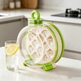 thumbnail image 4 of Bouteille d'Eau Gobelet avec Paille pour Plateau à Glace à Communiqué de Presse / Gobelet Portable pour Boisson Froide avec Compartiment à Glace Intégré / Bouteille d'Hydratation Réutilisable et Étanche pour l'Été, Voyage, Plage, Bureau, 4 of 6