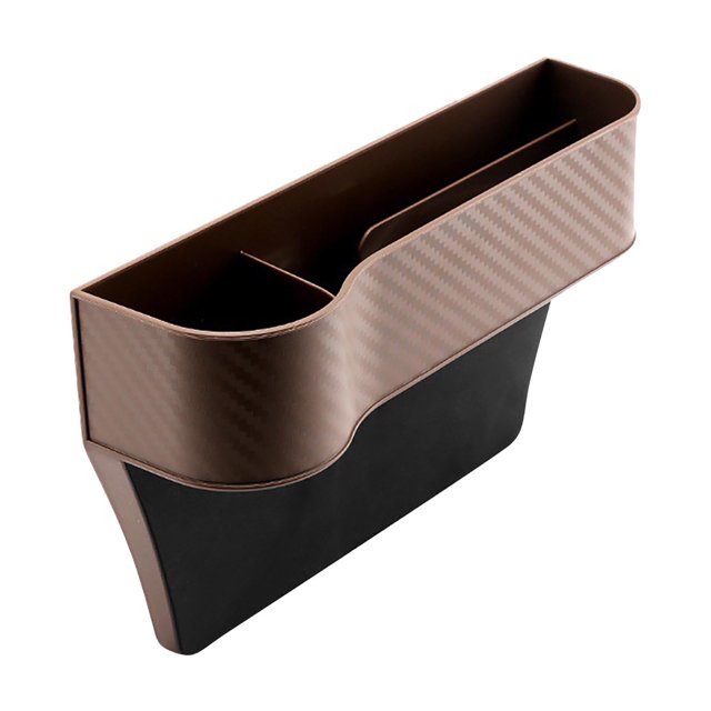 Meitianfacai Car Seat Filler, Multifunctional Seat Storage Box With Cup, And Hole Position With USB Car Charger(Left Side)