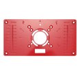 thumbnail image 3 of Yeacher Multifunctional Router Table Insert Plate Woodworking Benches Aluminium Wood Router Trimmer Models Engraving Machine with 4 Rings Tools Woodworking Engraving Machine Flip Board, 3 of 7
