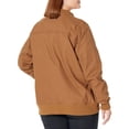 thumbnail image 2 of Carhartt Women's Crawford Bomber Jacket, Brown, Small, 2 of 5