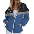 thumbnail image 2 of IMENGL Automne Hiver Col Roulé Col Montant Ajusté Chandail Tricoté de Base, Bleu G, Taille M-3TG, 2 of 5