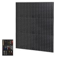thumbnail image 1 of QinaQin Metal Pegboard Wall Storage Panel, Heavy-Duty Steel Tool Storage Panel, Suitable for Garages, Studios, Kitchens, Wall-Mounted Display Rack Set, 1 of 7
