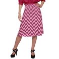 thumbnail image 1 of Moomaya Jupe Imprimée pour Femmes en Poly Spandex Tenue Décontractée Jupe d'Été pour Filles, 1 of 5