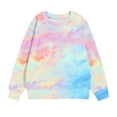 thumbnail image 5 of Yuyuzo Chandails en Molleton pour Filles Tout-Petits Col Rond Manches Longues Décontracté Confortable Bloc de Couleur Pull d'Automne pour Bébé Fille, 5 of 5