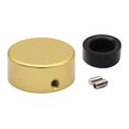 thumbnail image 3 of lionlar Guitar Pedal Footswitch Topper Practical Compact Sturdy Guitar Effects Parts golden cover, 3 of 9